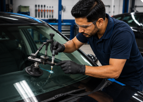 Auto glass repair